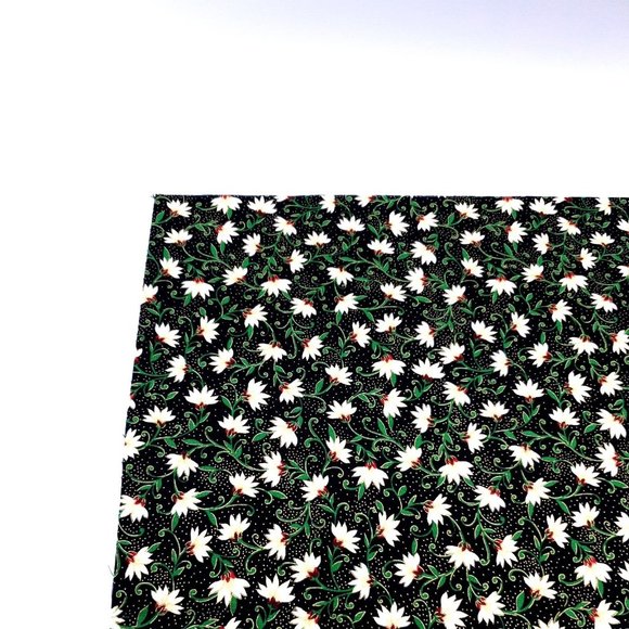 Joyful Mini Flowers Fat Quarter Fabric100% Cotton 18" x 21" Minimum Kanvas - Picture 4 of 6